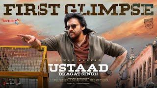 Ustaad Bhagat Singh First Glimpse  Pawan Kalyan  Sreeleela  Harish Shankar  Devi Sri Prasad