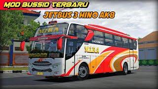 SHARE MOD TERBARU‼️JB3+ HINO AK8 by Local Caroseries  BUS SIMULATOR INDONESIA