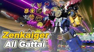 Kikai Sentai Zenkaiger All Zenkai Gattai  Giant Robots Combine