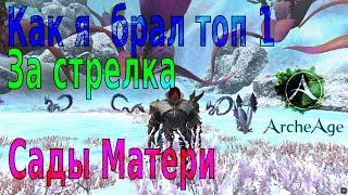 ArcheAge Фарм локации Сады Матери  свойства зимних мобов подсказка как взять топ 1 ранг серверов.