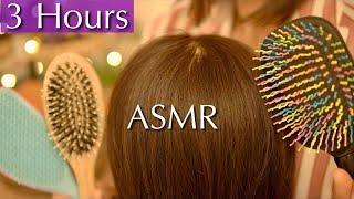 3 Hours of Satisfying Hair Brushing for Stress Relief  No Talking