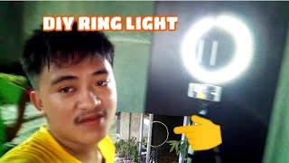 D I Y ring light easy home made for vlog