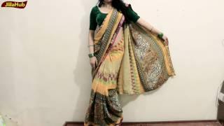 How To Wear Saree & Look More Curvy Like Super Models  Tall Look Saree Draping Method