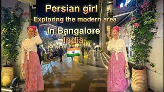 Foreigner Exploring the most modern place in Bangalore India  church street vlog #churchstreet