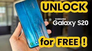  How to Unlock Samsung Galaxy S20 for FREE