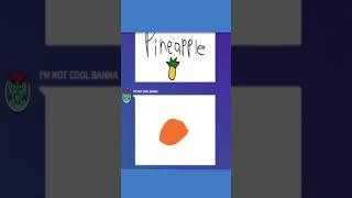 Draw Your Favorite Fruit in Gartic Phone Live Stream Highlight 13 #shorts #livestreamhighlights