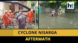 Cyclone Nisarga Scenes of destruction as NDRF undertakes restoration work