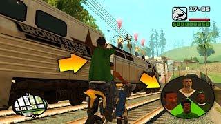 Что будет если переключиться на Биг Смоука на миссии с поездом в GTA San Andreas ?