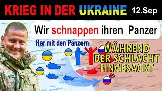 12.SEPTEMBER UNGLAUBLICH Ukrainer JAGEN RUSSEN MIT GESTOHLENEM PANZER  Ukraine-Krieg