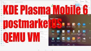 KDE Plasma Mobile 6 in postmarketOS in QEMU VM tutorial - March 2024 - cdcca9c7