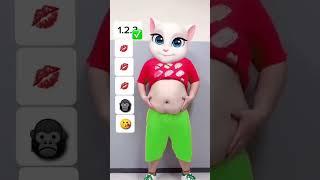 very Funny Talking Angela dance  you will laugh