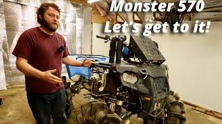 Monster Polaris Sportsman 570 Engine Rebuild.