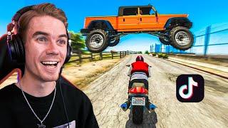 BEST VIRAL GTA 5 TIK TOK STUNTS OF 2022