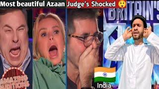 Most beautiful Azan in world  judges are shocked  americas got talent  britains got talent