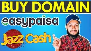 How To Buy Domain with Easypaisa  How To Buy Domain with Jazzcash