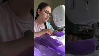 Making Annika Barbie and the Magic of Pegasus purple dress #alexandralouise #barbie