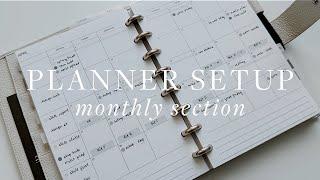 Monthly Planning  project planning menu planning forward planning