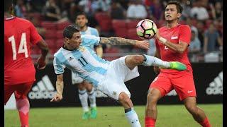 Singapore vs. Argentina  Friendly  13-6-2017