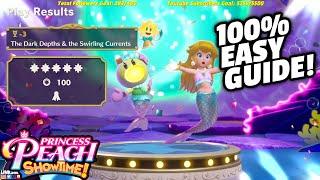 Princess Peach Showtime  The Dark Depths & The Swirling Currents  Easy Guide