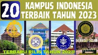 BARU SAJA RILIS20 KAMPUS TERBAIK DI INDONESIA TAHUN 2023 #universitas #kampus #mahasiswa #kuliah