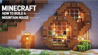 Minecraft  MOUNTAIN HOUSE TUTORIAL｜How to Build in Minecraft #66