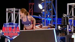 Ninja run Olivia Vivian Grand Final - Stage 1  Australian Ninja Warrior 2018