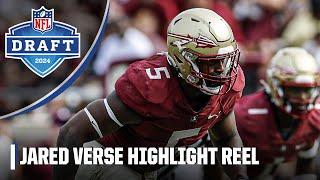 Jared Verse Highlight Reel Los Angeles Rams select FSU DE at No. 19  2024 NFL Draft