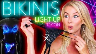 LIGHT-UP BIKINIS? WOW  Try-On Haul w Kat Wonders