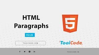 HTML Paragraph  P Tag  Break Tag  Pre Tag  Horizontal Rules HR  HTML Paragraph Tutorial Hindi