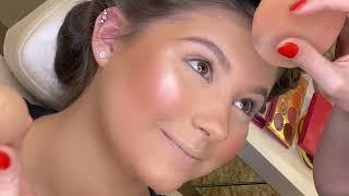 MAQUIANDO CLIENTE REAL Esfumado Glow para Debutante