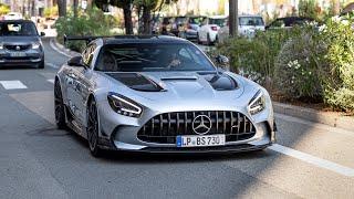 Mercedes AMG GT Black Series Driving in Monaco 