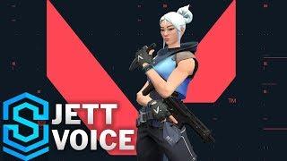 Voice - Jett SUBBED  VALORANT English