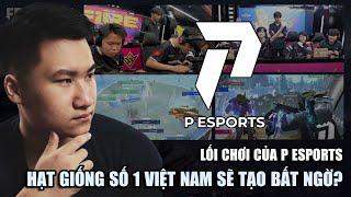 PHÂN TÍCH  Lối chơi của P ESPORTS Hạt giống số 1 của Việt Nam có thể tạo nên bất ngờ?  BLV Rikaki