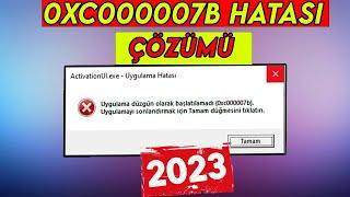 0xc000007b Hatası Çözümü Uygulama Düzgün Olarak Başlatılamadı Hatası Sırrı %100 Çözüm