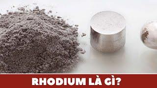 Rhodium Và Ngành Chế Tạo Trang Sức