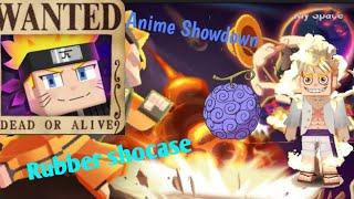 Rubber fruit showcase  Anime showdown