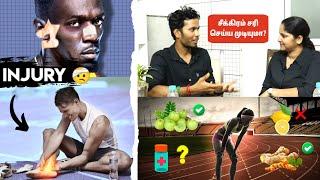 Injury எதனால வருது  இந்த Tips Follow பண்ணுங்க சரி ஆகும் - Nutrition Tips Part 3  Olympic Dreams