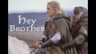 Legolas and Gimli  Hey Brother  Lord of the rings