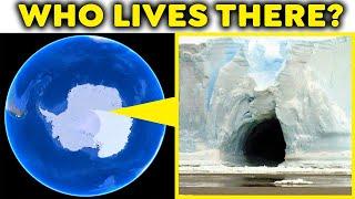 Strange Cave With Stairs Found in Antarctica