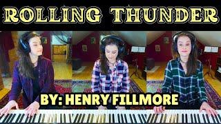 Rolling Thunder March - Henry Fillmore 1916 Three Pianos Six Hands
