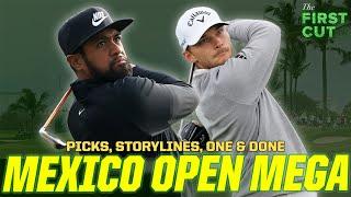 Building a World Golf Tour + 2024 MEXICO OPEN AT VIDANTA Mega Preview  The First Cut Podcast