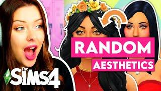 Giving Sims 4 Townies Random Aesthetic Makeovers in The Sims 4  Sims 4 CAS Challenge