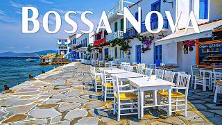 Tropical Beach Bossa Nova Jazz Music - Bossa Nova with Ocean Waves for Focus Work & Study at Home