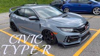 HONDA CIVIC TYPE-R in TOYAMA CIVIC MEET 立山山麓2023 HONDA  ホンダ ⅢGTS