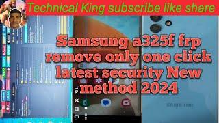 Samsung a32f FRP unlock 2024Samsung a325f FRP bypass unlock tool New update 2024