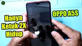 Cara menghidupkan hp OPPO A5S dengan ketuk 2 kali Simple & Mudah..?