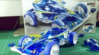 TAMIYA MINI 4WD Astro Boomerang Clear Blue Special Unboxing