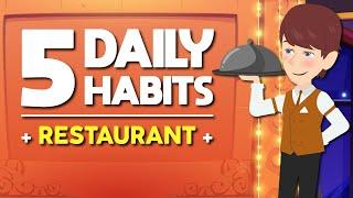 5 Daily Habits To Improve Your English  At The Restaurant