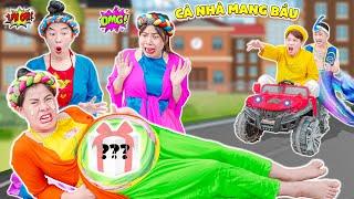 KHI GIA ĐÌNH TẤM CÁM MANG BẦU  Thuốc Thần Mang Thai Của Ai Vậy Trời  Biệt Đội Tấm Cám Miu Miu TV