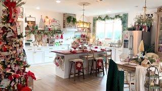 Christmas Home Tour  Antique Farmhouse Christmas Home Tour You Will LOVE